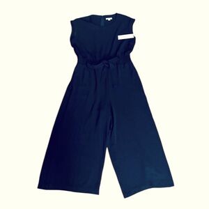 New with tags black Calvin Klein short sleeve jumpsuit size 12